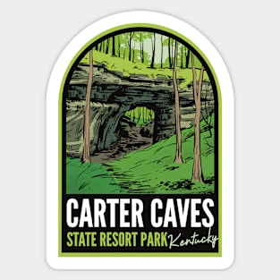 Carter Caves State Park KY Sticker